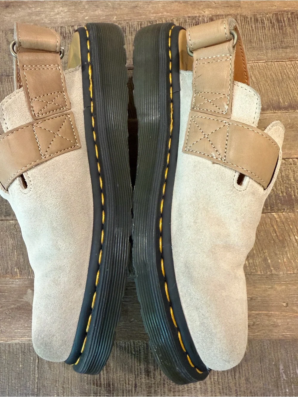 Dr. Martens Jorge II Suede Slingback Mules - Picture 9 of 13